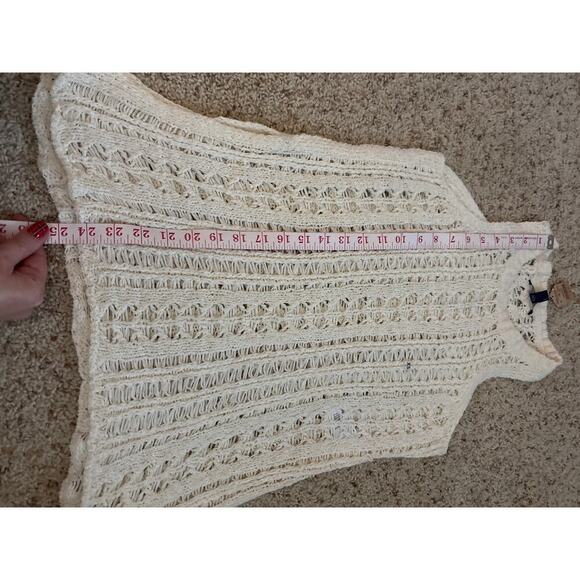 American Eagle Outfitters Knit Cover-Up Tank Cream Women's Size XS NEW - Picture 8 of 8